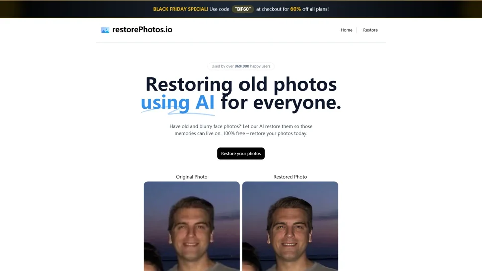 Face Photo Restorer