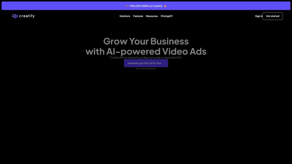 Creatify - Create Engaging AI Video Ads