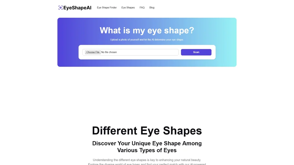 Discover Your Eye Shape with AI