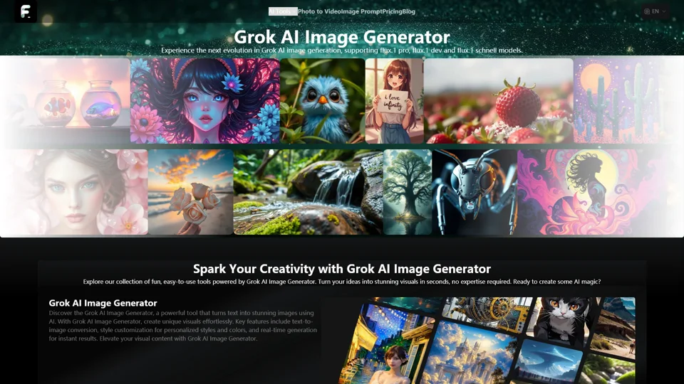 Grok 2 AI Image Generator Free Online - Powered by Grok 2 AI