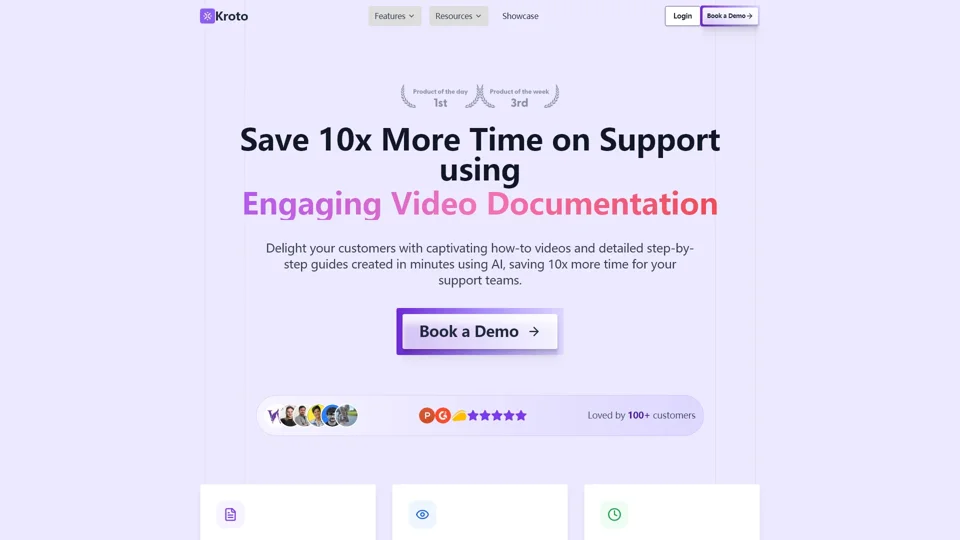 Kroto - Docs & Videos in minutes