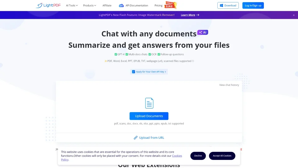 The ultimate GPT-powered PDF AI assistant to chat with PDF