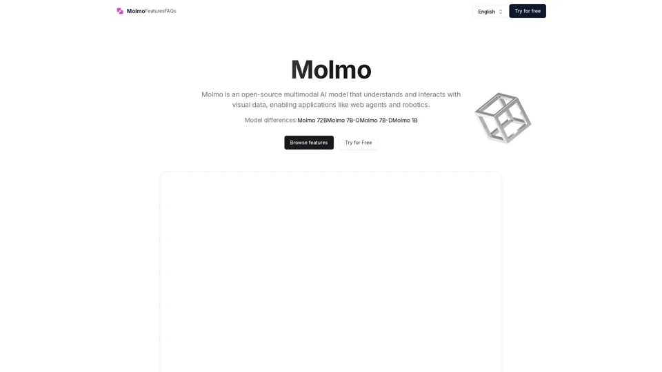 Molmo - Open-source AI for visual understanding