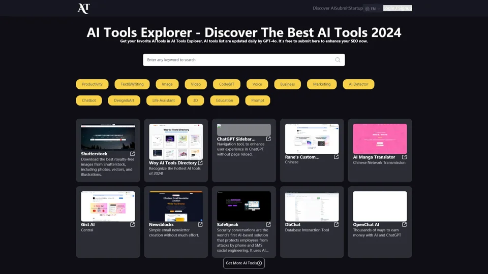 Get your best AI Tools | AI Tools Explorer