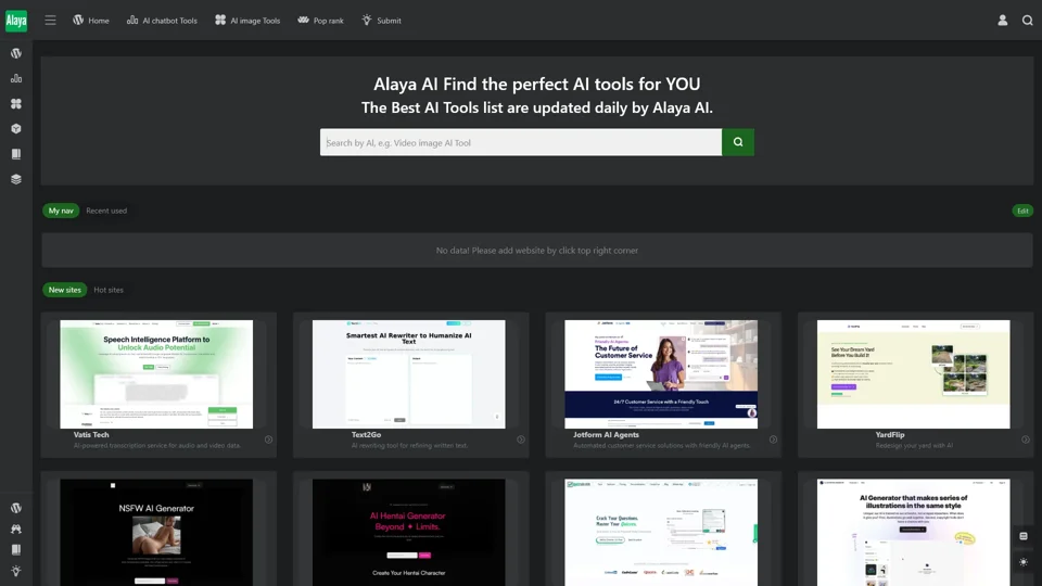 Alaya AI Tools - Find the perfect AI tools for you
