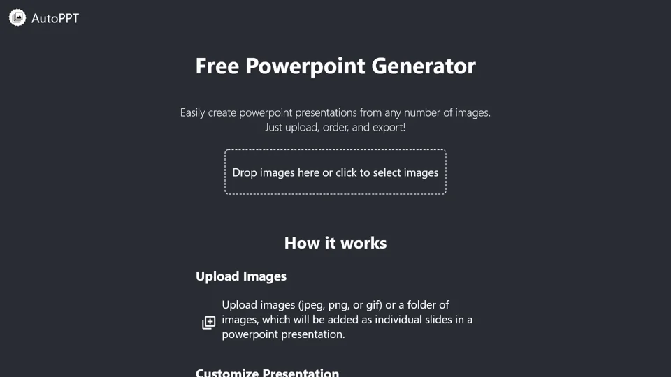 AutoPPT - Free PowerPoint Generator