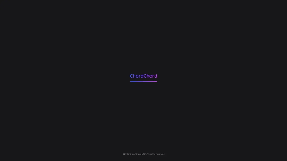 ChordChord: Chord Progression Generator & AI Chord Player