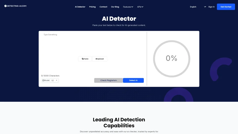 AI Detector & AI Checker for ChatGPT, Gemini, Claude, & More