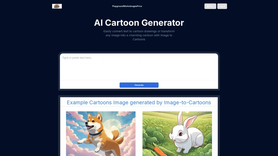 AI Cartoon Generator | Image to Cartoon Tool | Create Cartoon Characters