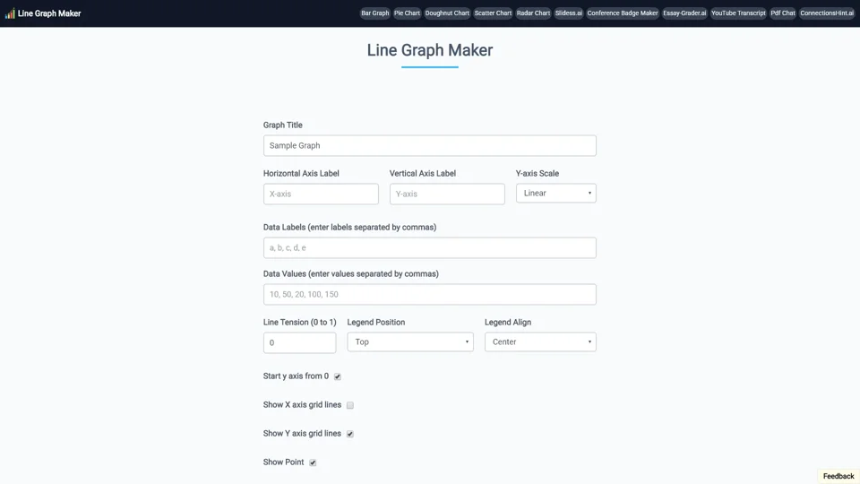 Line Graph Maker | Create a line chart for free