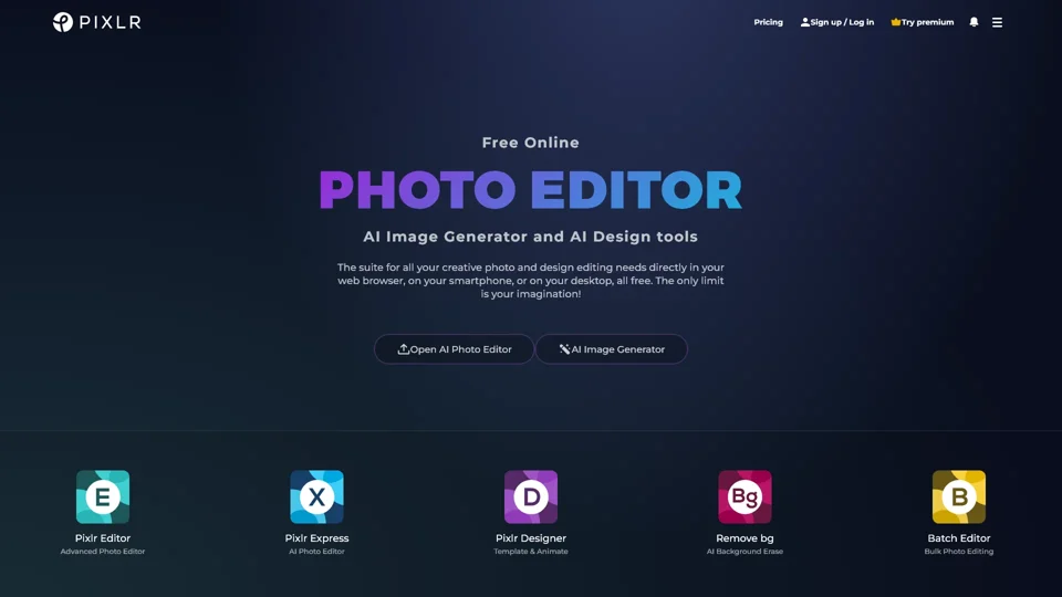 Free Online AI Photo Editor, Image Generator & Design Tool